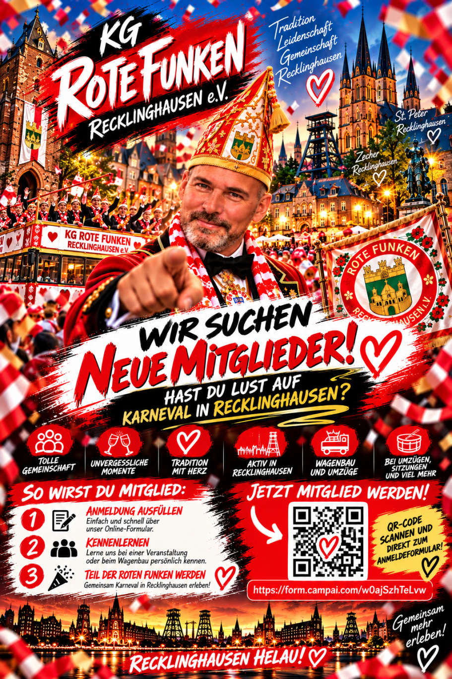 Wir suchen neue Mitglieder Wir suchen neue Mitglieder (Illustration mit Künstlicher Intelligenz erstellt)